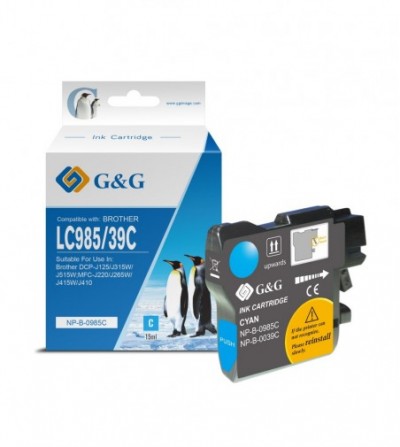 G&G Brother LC985XL Cyan...