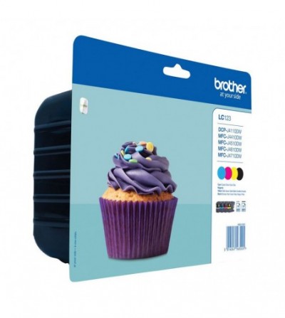 Brother LC123 Pack de 4...