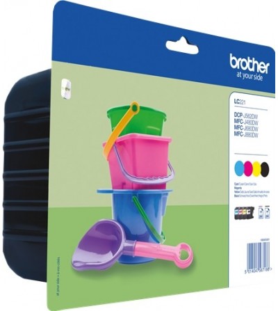 Brother LC221 Pack de 4...