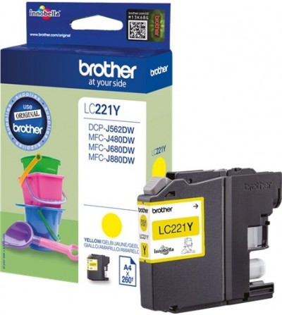 Brother LC221 Amarillo...