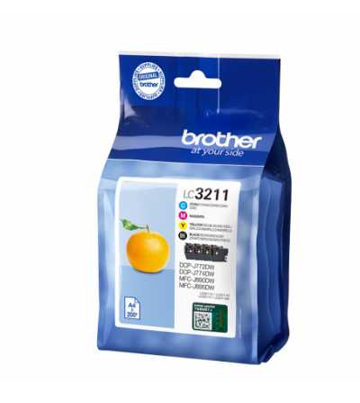 Brother LC3211 Pack de 4...