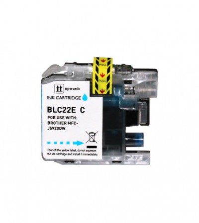 Brother LC22E Cyan Cartucho...