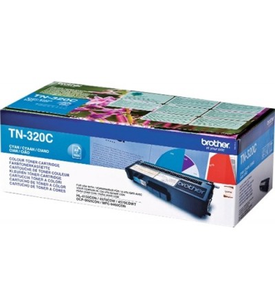 Brother TN320 Cyan Cartucho...